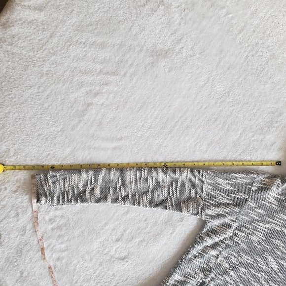 CONVERSE One Star Cowl Neck Pullover Sweater Side Zip SZ XS - Picture 11 of 14